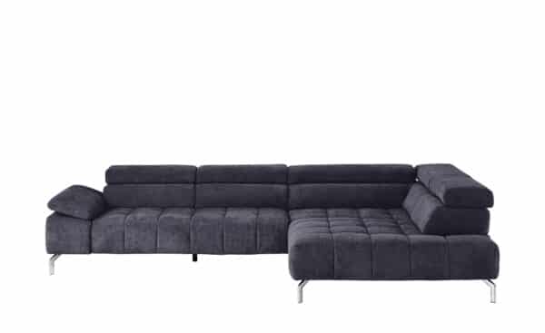 Lounge Collection Ecksofa blau - Webstoff