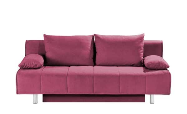 smart Schlafsofa  Alina ¦ rosa/pink Polstermöbel > Sofas > 2-Sitzer - Höffner