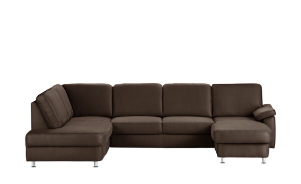 meinSofa Wohnlandschaft  Oliver-S ¦ braun Polstermöbel > Sofas > Wohnlandschaften - Höffner