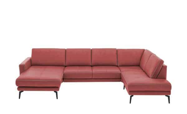 meinSofa Wohnlandschaft  Mike ¦ rot Polstermöbel > Sofas > Wohnlandschaften - Höffner