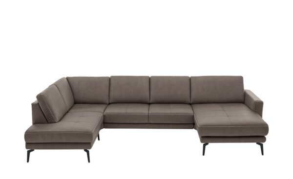 meinSofa Wohnlandschaft  Mike ¦ braun Polstermöbel > Sofas > Wohnlandschaften - Höffner